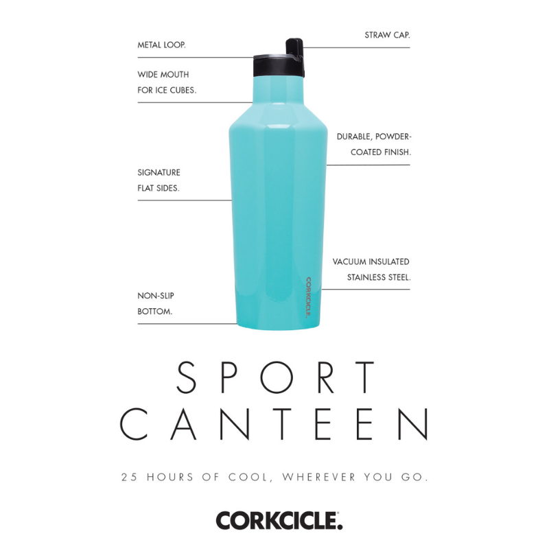 CORKCICLE Sport Canteen 20oz Fact Sheet