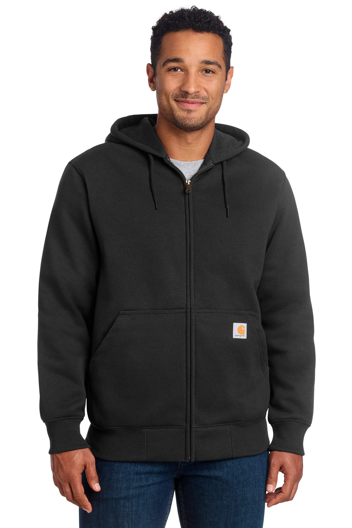 Carhartt ® Rain Defender ® Paxton Heavyweight Hooded Zip-Front Sweatshirt. CT100614