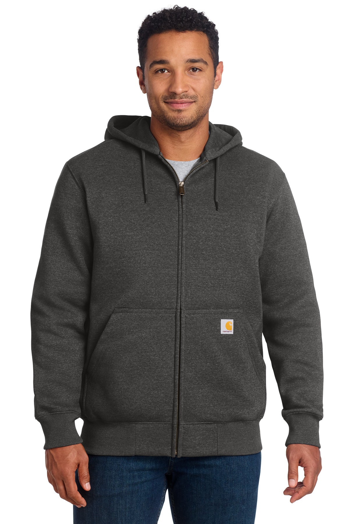 Carhartt ® Rain Defender ® Paxton Heavyweight Hooded Zip-Front Sweatshirt. CT100614 Carhartt