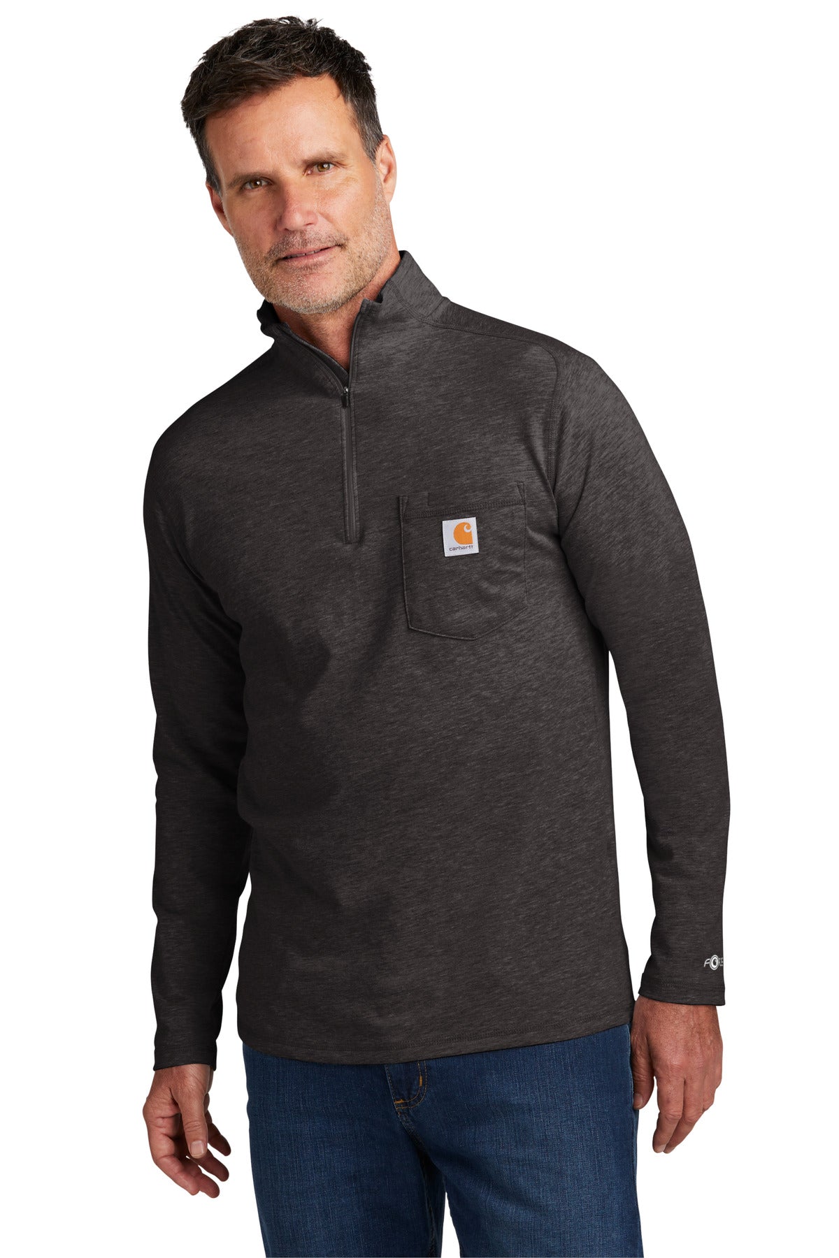 Carhartt Force® 1/4-Zip Long Sleeve T-Shirt
