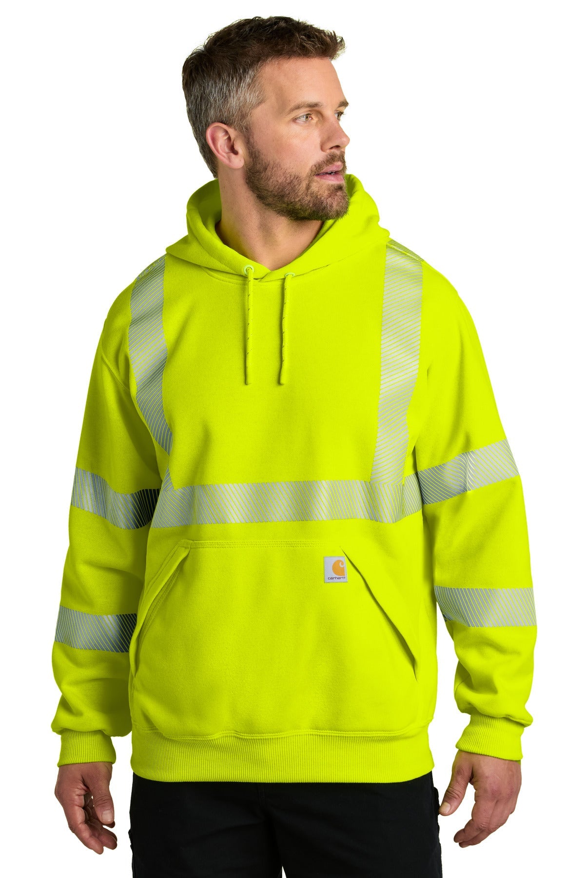 Carhartt® ANSI 107 Class 3 Hooded Sweatshirt EarthHero Corporate Gifting and Custom Swag