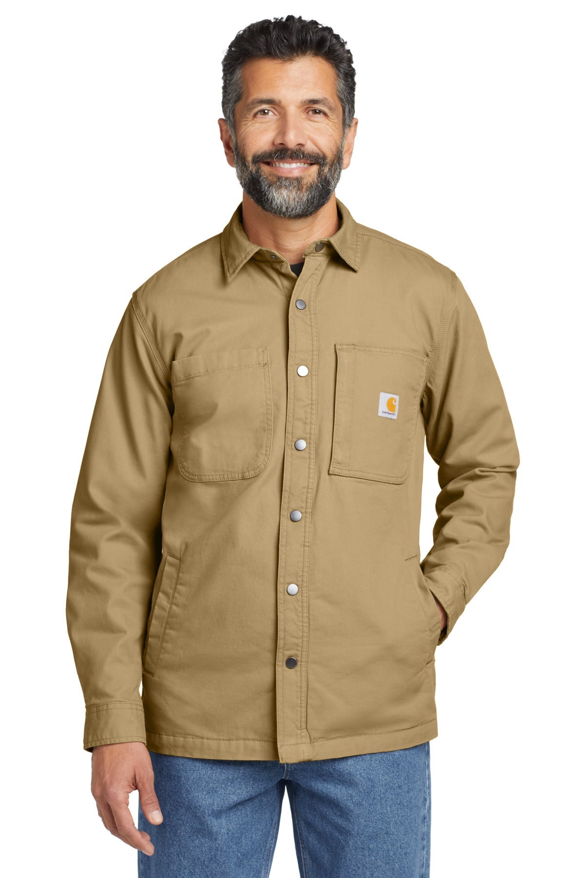 Carhartt® Rugged Flex® Fleece-Lined Shirt Jac Carhartt