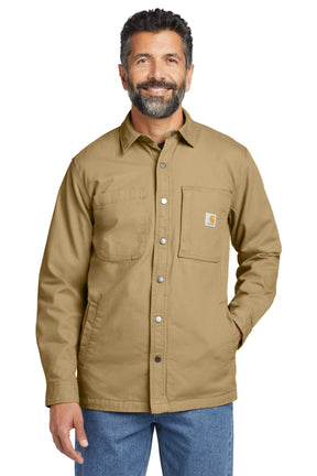 Carhartt® Rugged Flex® Fleece-Lined Shirt Jac Carhartt