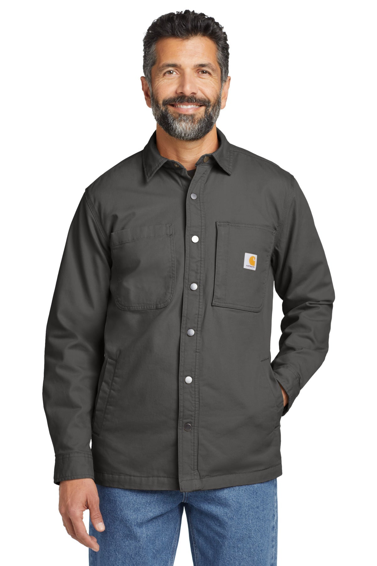 Carhartt® Rugged Flex® Fleece-Lined Shirt Jac Carhartt