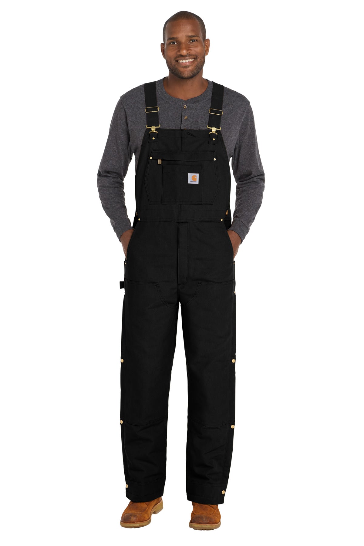 Carhartt Firm Duck Insulated Bib Overalls