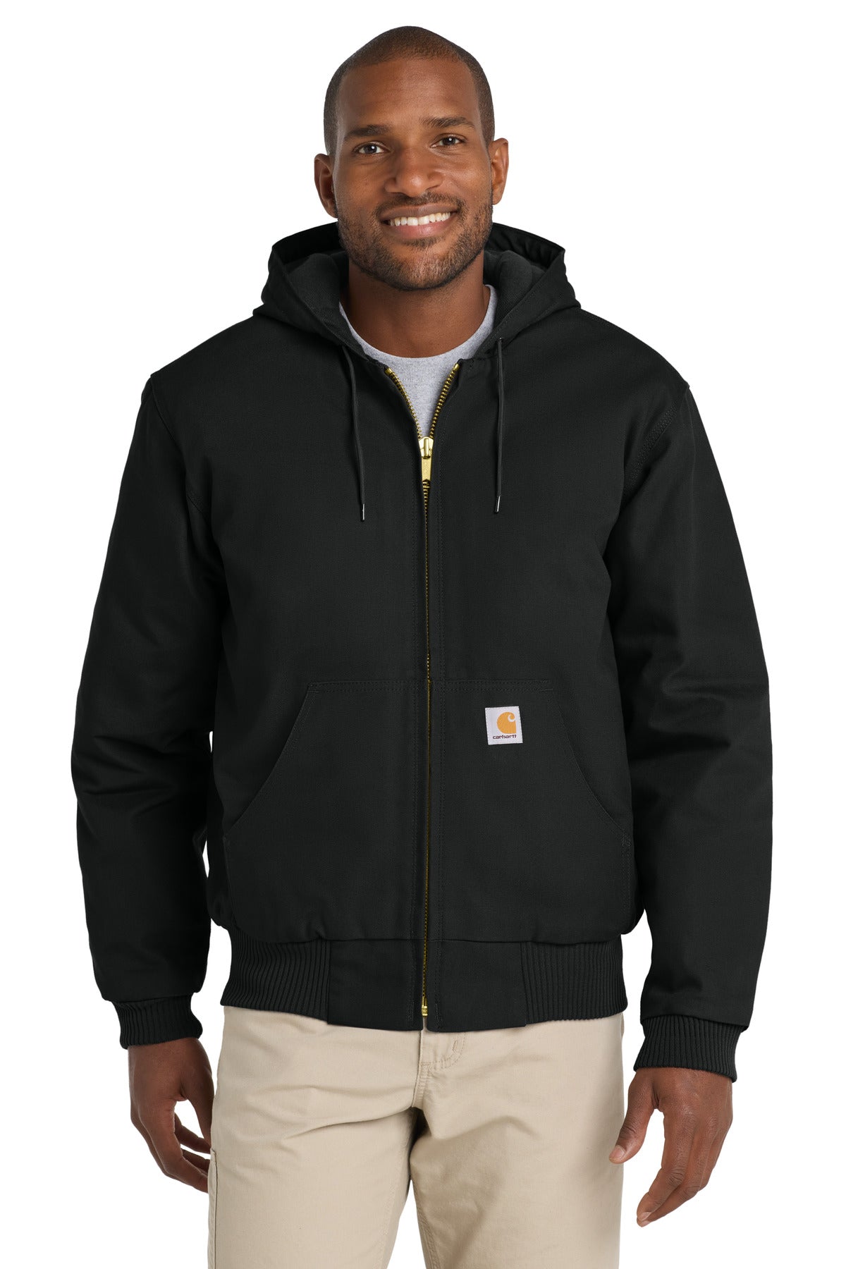 Carhartt ® Quilted-Flanne-Lined Duck Active Jac. Carhartt
