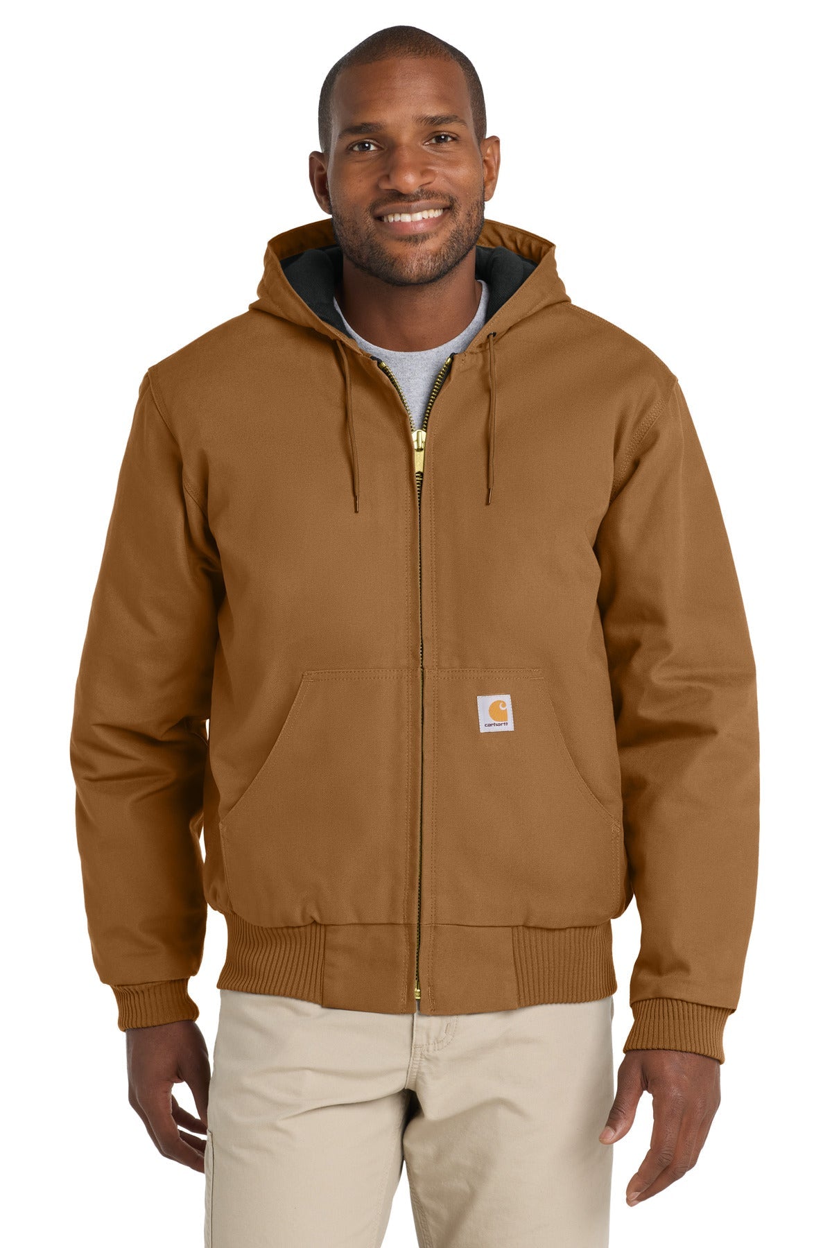 Carhartt ® Quilted-Flanne-Lined Duck Active Jac. Carhartt