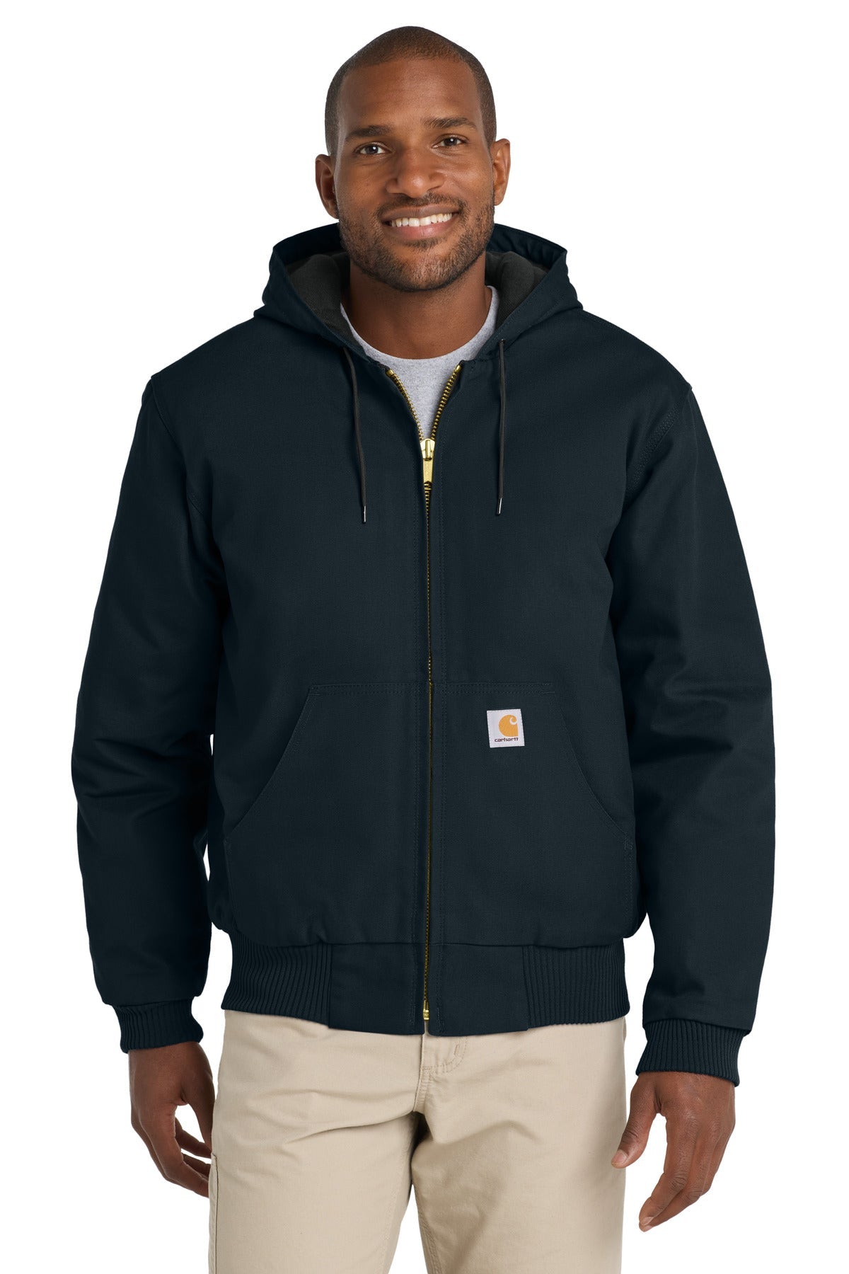 Carhartt ® Quilted-Flanne-Lined Duck Active Jac. Carhartt