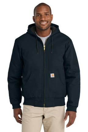 Carhartt ® Quilted-Flanne-Lined Duck Active Jac. Carhartt