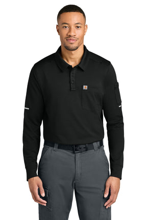 Carhartt® FLD & RSCU Long Sleeve Polo Carhartt