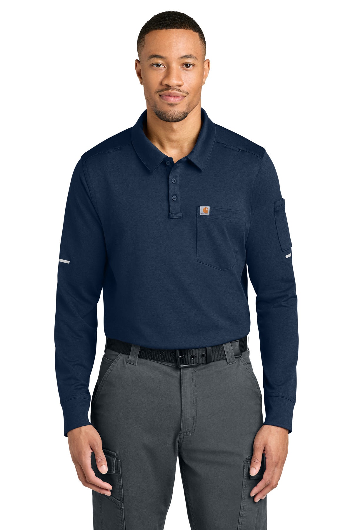 Carhartt® FLD & RSCU Long Sleeve Polo Carhartt