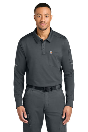 Carhartt® FLD & RSCU Long Sleeve Polo Carhartt