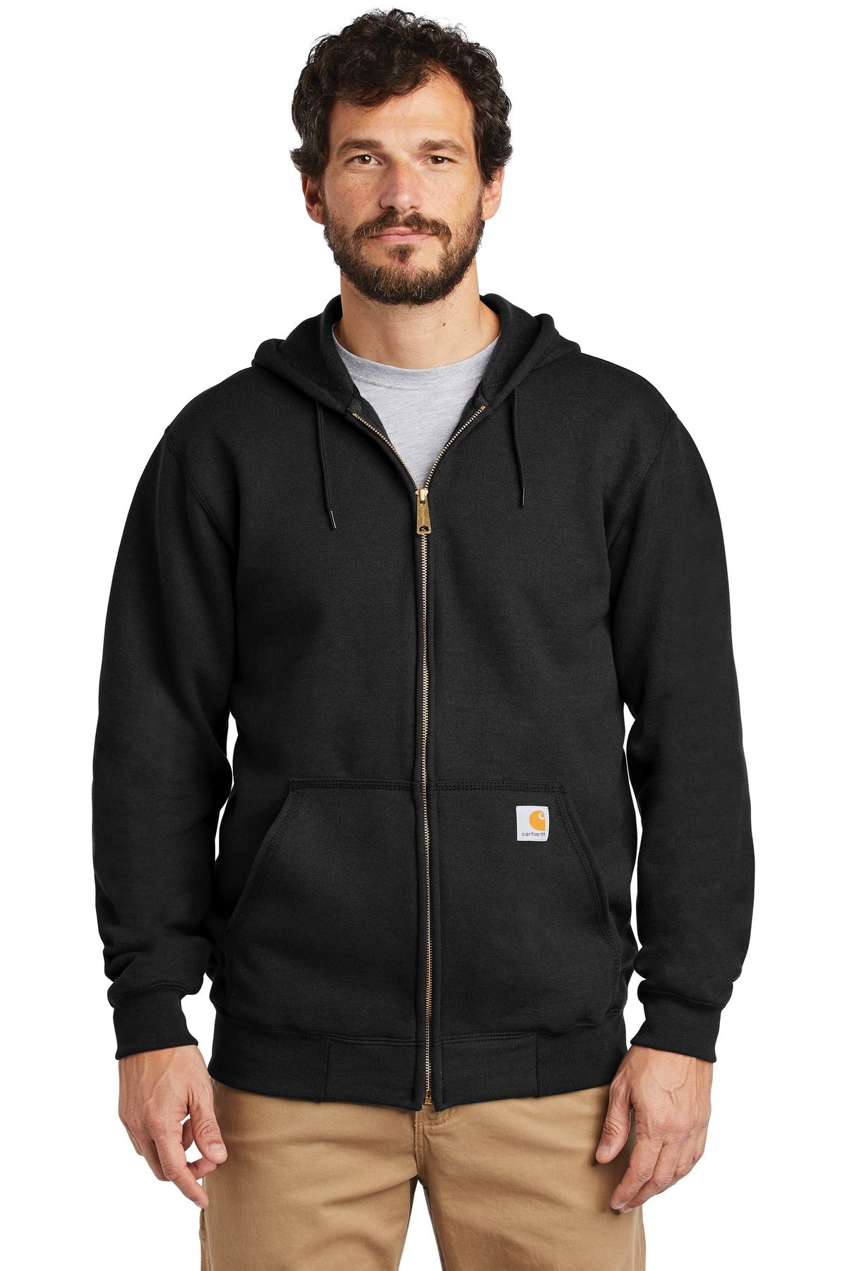 Carhartt ® Midweight Hooded Zip-Front Sweatshirt. Carhartt