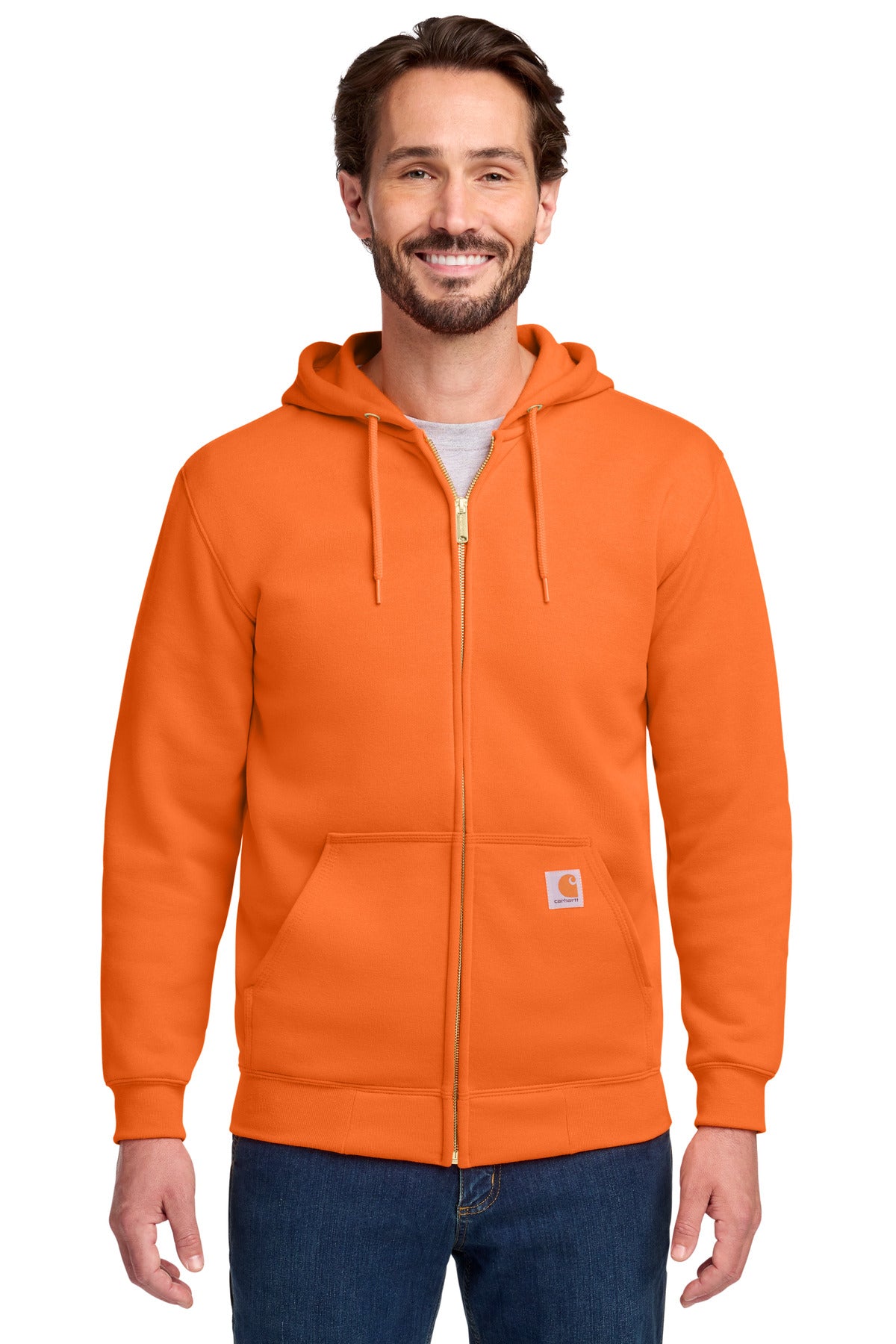 Carhartt ® Midweight Hooded Zip-Front Sweatshirt. Carhartt