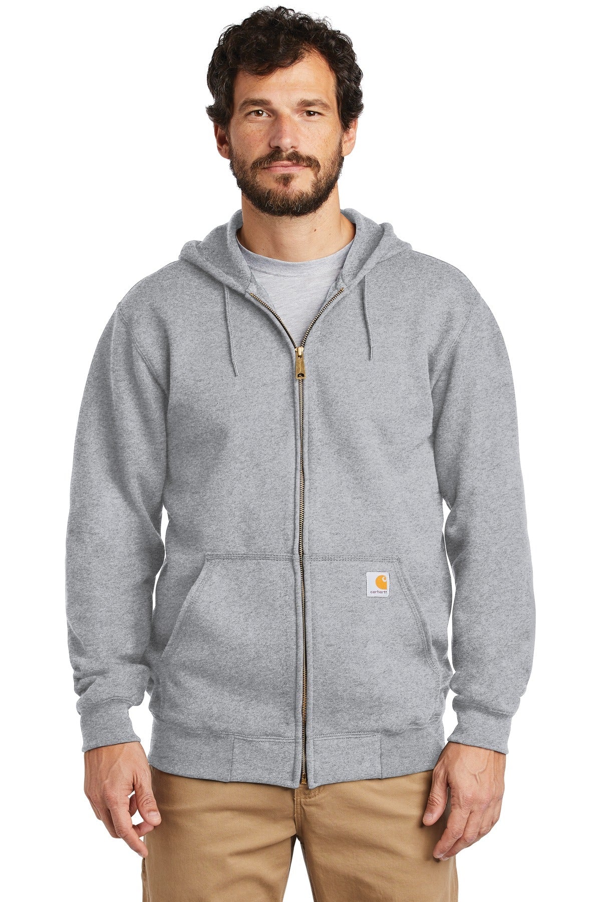 Carhartt ® Midweight Hooded Zip-Front Sweatshirt. Carhartt