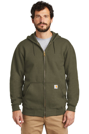 Carhartt ® Midweight Hooded Zip-Front Sweatshirt. Carhartt