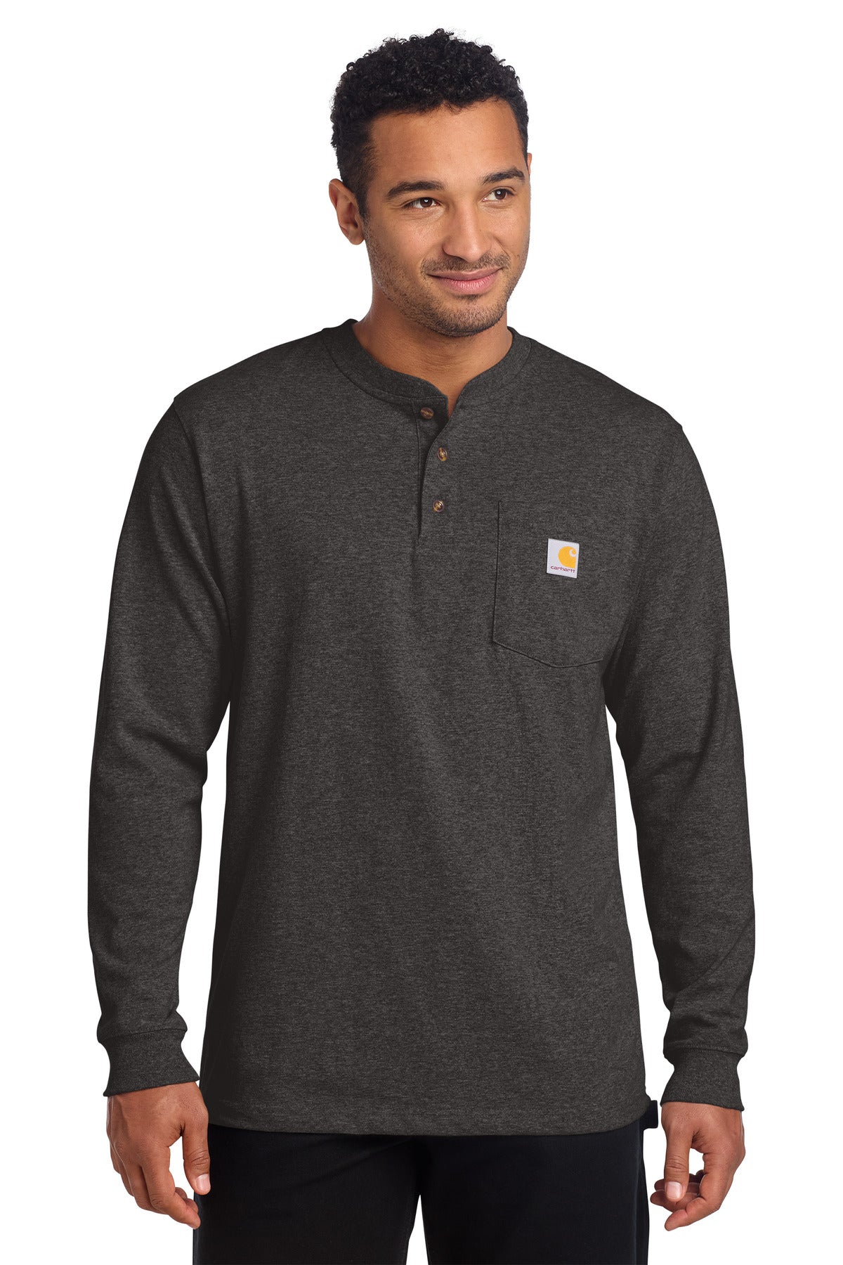 Carhartt® Long Sleeve Henley T-Shirt Carhartt