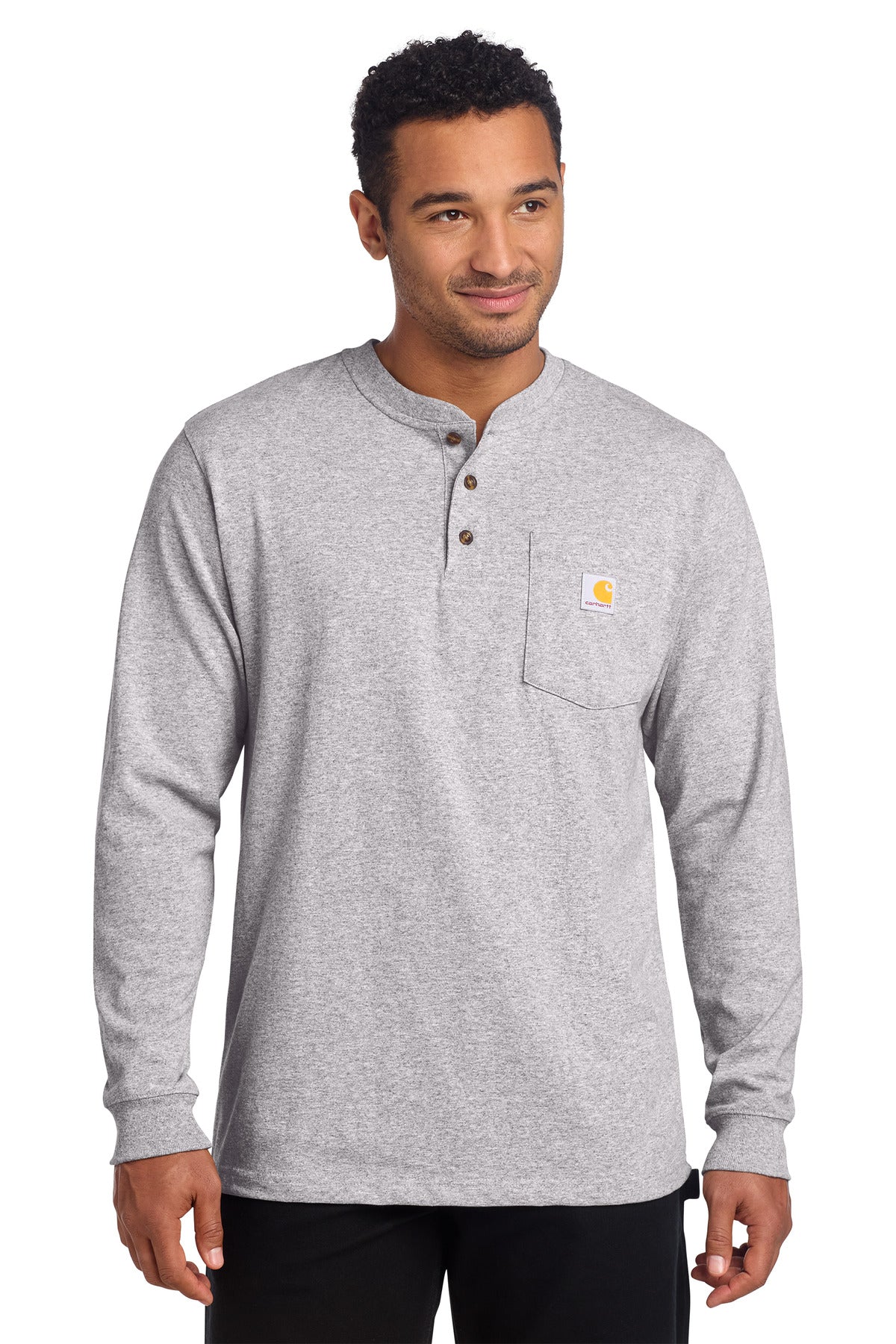 Carhartt® Long Sleeve Henley T-Shirt Carhartt