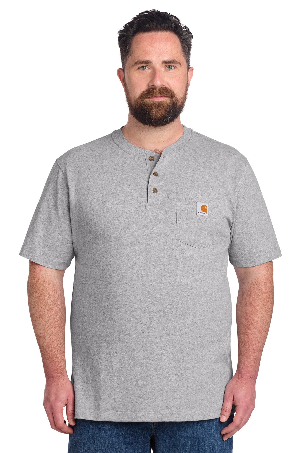 Carhartt® Short Sleeve Henley T-Shirt Carhartt