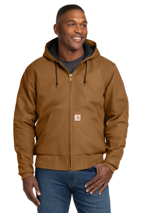 Carhartt ® Tall Quilted-Flannel-Lined Duck Active Jac. Carhartt