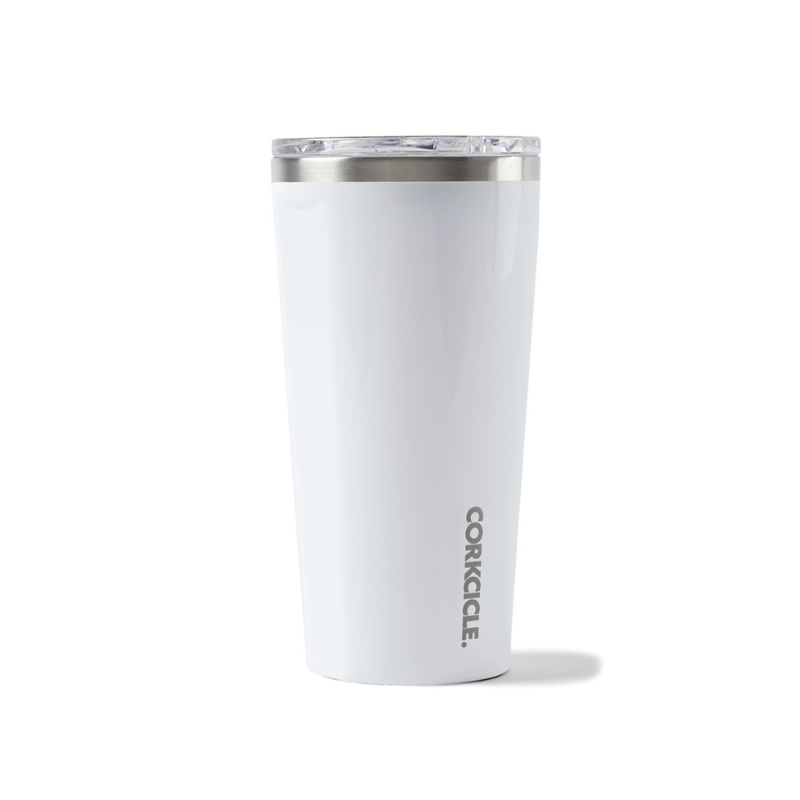 Custom_Printed_Corkcicle_Tumbler_16oz_Gloss White Front View