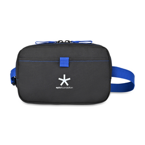 Custom Waist Pack Repeat Recycled Fanny Pack Blue with Logo