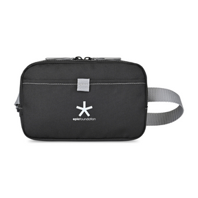 Custom Waist Pack Repeat Recycled Fanny Pack Gray with Logo