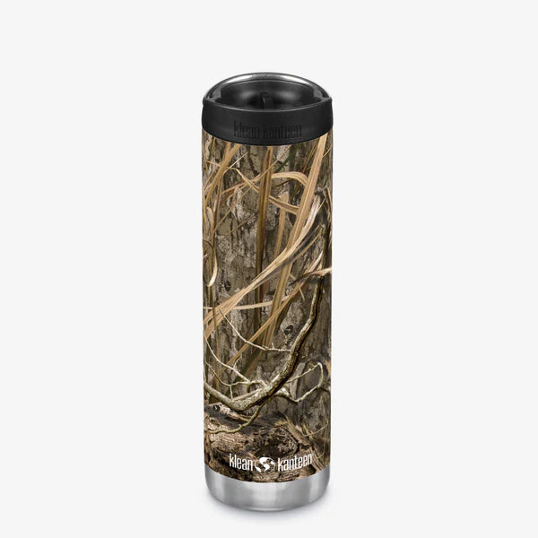 Klean Kanteen Tumblers TKWide with Café Cap - Mossy Oak 20oz Klean Kanteen