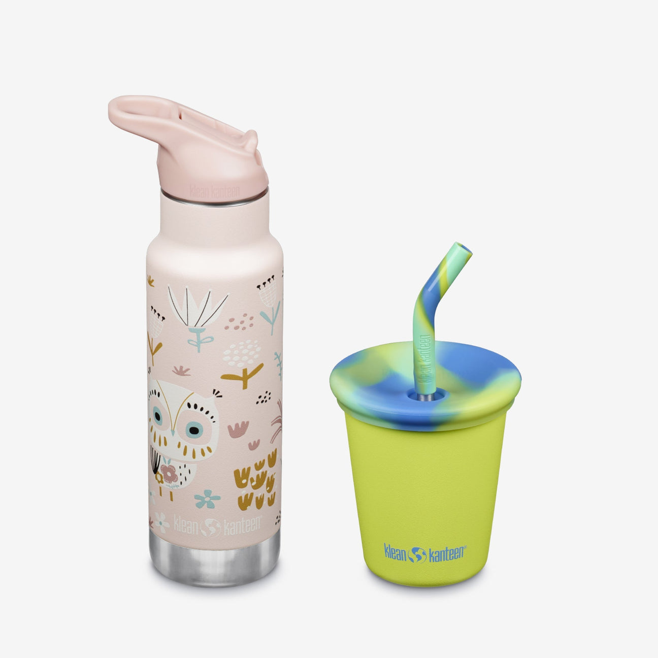Klean Kanteen Cups and Mugs Kid's Sippy Cup and Water Bottle Set