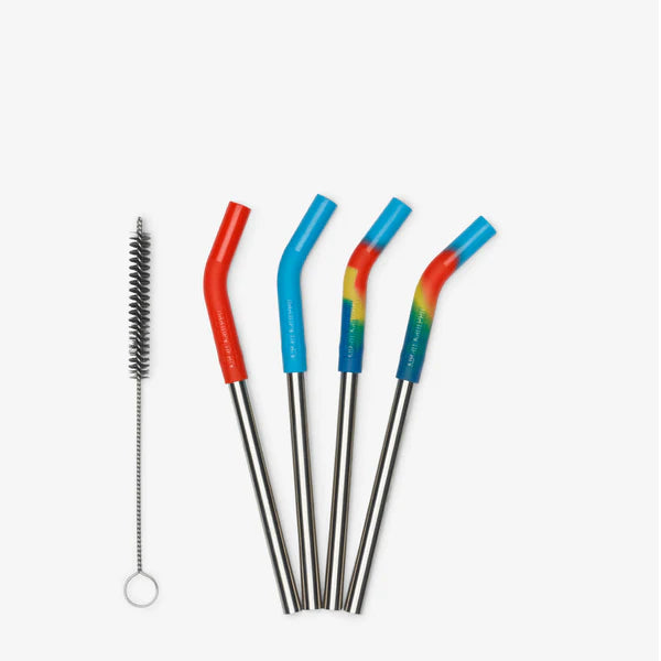 Klean Kanteen Steel Straws Straw 4-Pack - Short Klean Kanteen