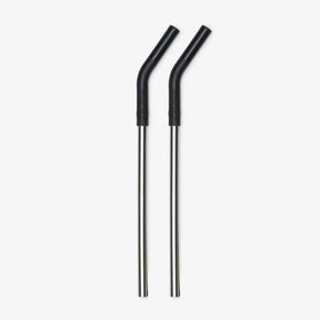 Klean Kanteen Steel Straws Straw 2-Pack - Black Klean Kanteen