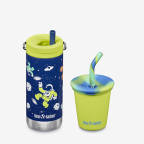 Klean Kanteen Cups and Mugs Kid's Sippy Cup and Wide Water Bottle Set Klean Kanteen
