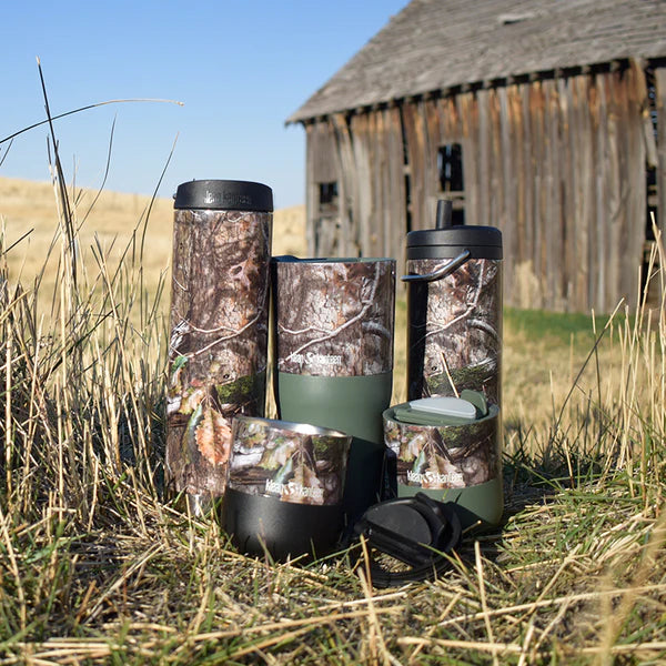 Klean Kanteen Tumblers TKWide with Café Cap - Mossy Oak 16oz Klean Kanteen