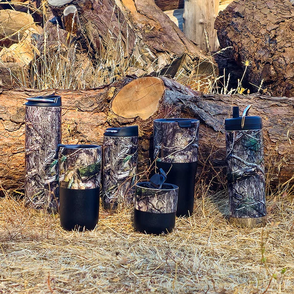 Klean Kanteen Tumblers TKWide with Café Cap - Mossy Oak 16oz Klean Kanteen