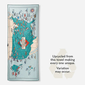 The Tote: Nomadix x FARO: Fish Map Nomadix
