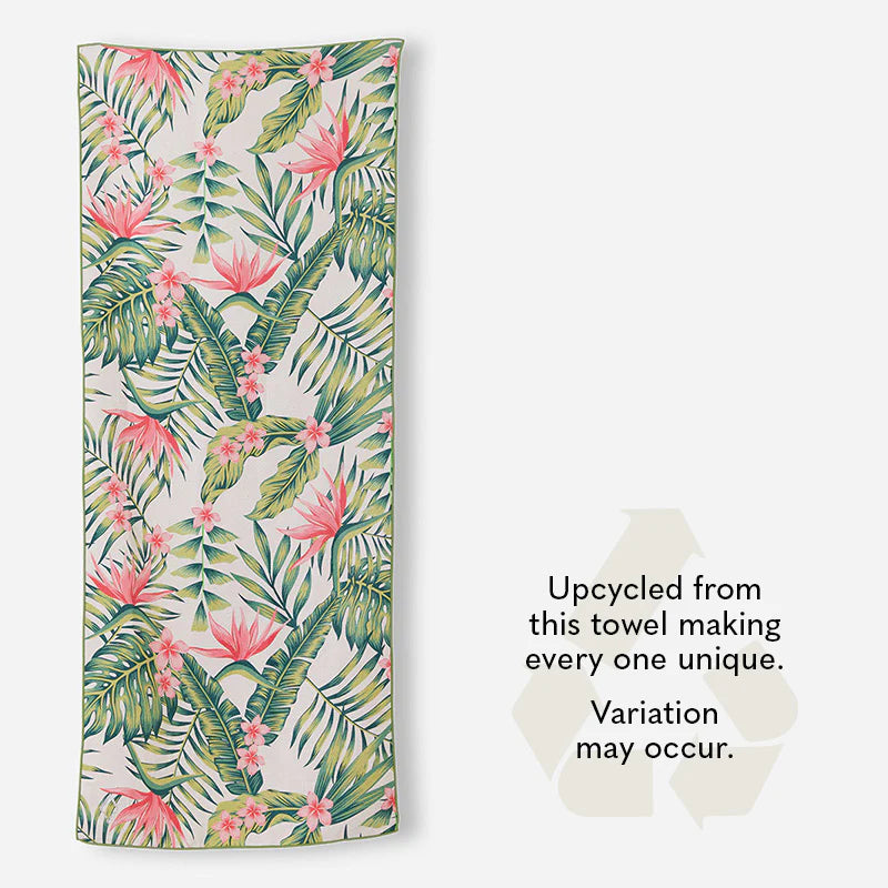 The Large Pouch: Nomadix x FARO: Palms Pink Nomadix