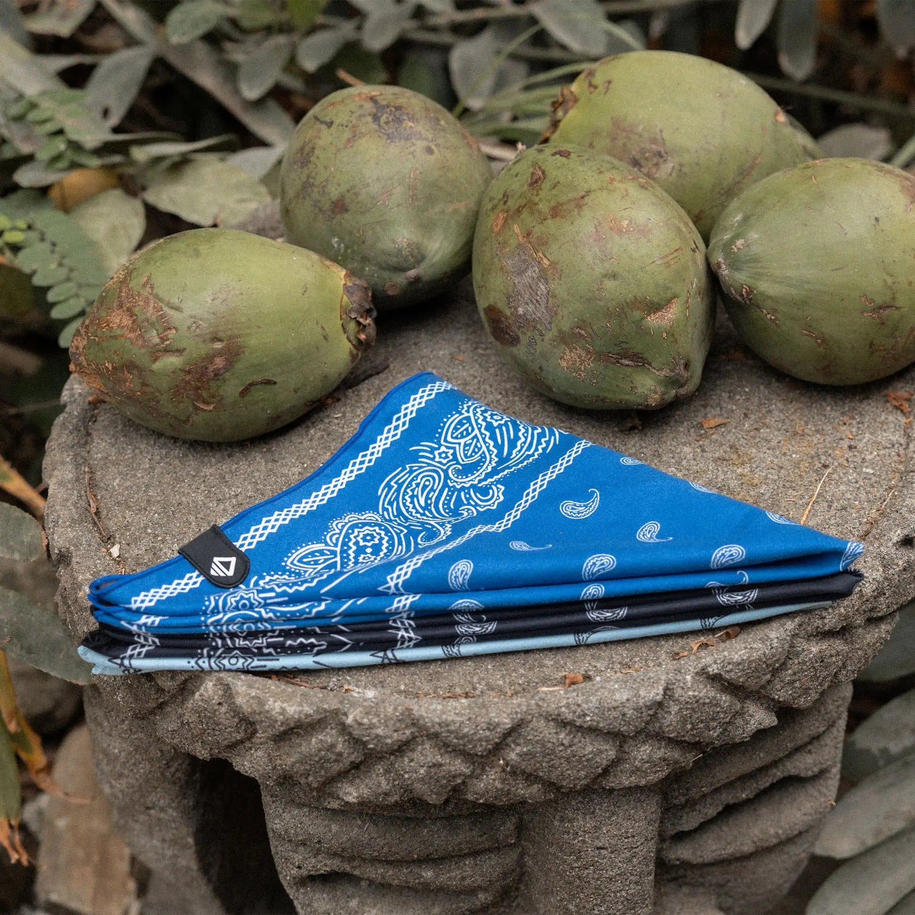 Bandana Towel: Paisley Stellar Blue Nomadix