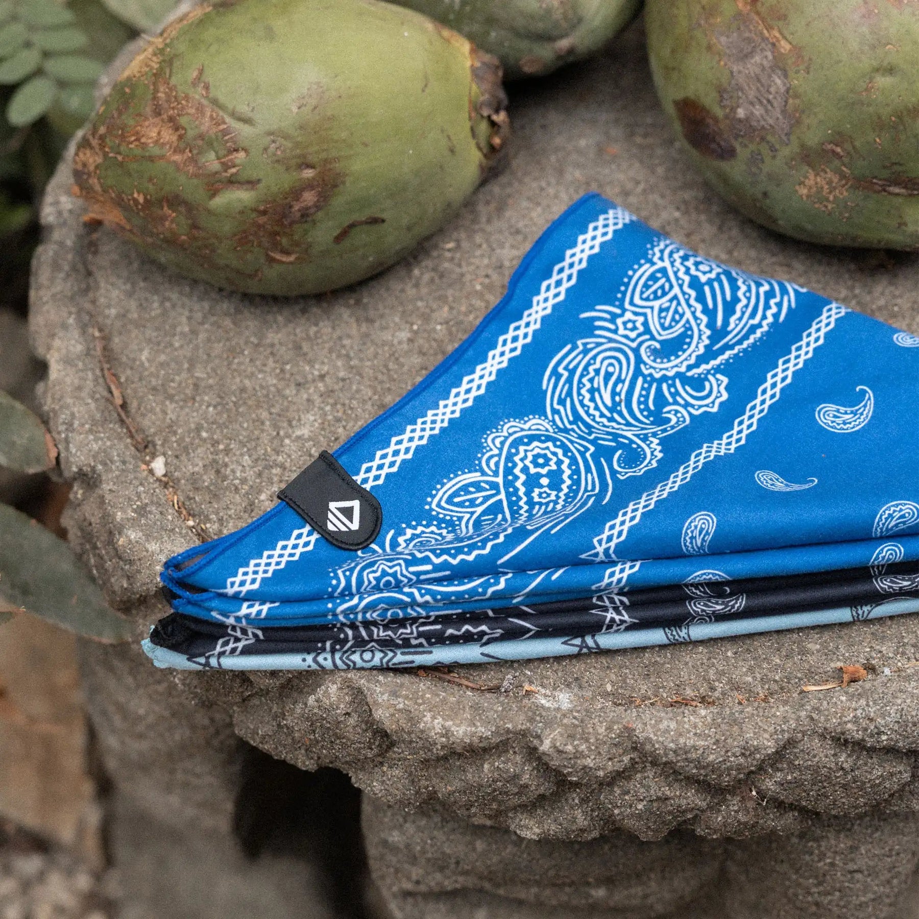 Bandana Towel: Paisley Stellar Blue Nomadix