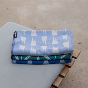 Ultralight Towel: Summit Coastal Blue Nomadix