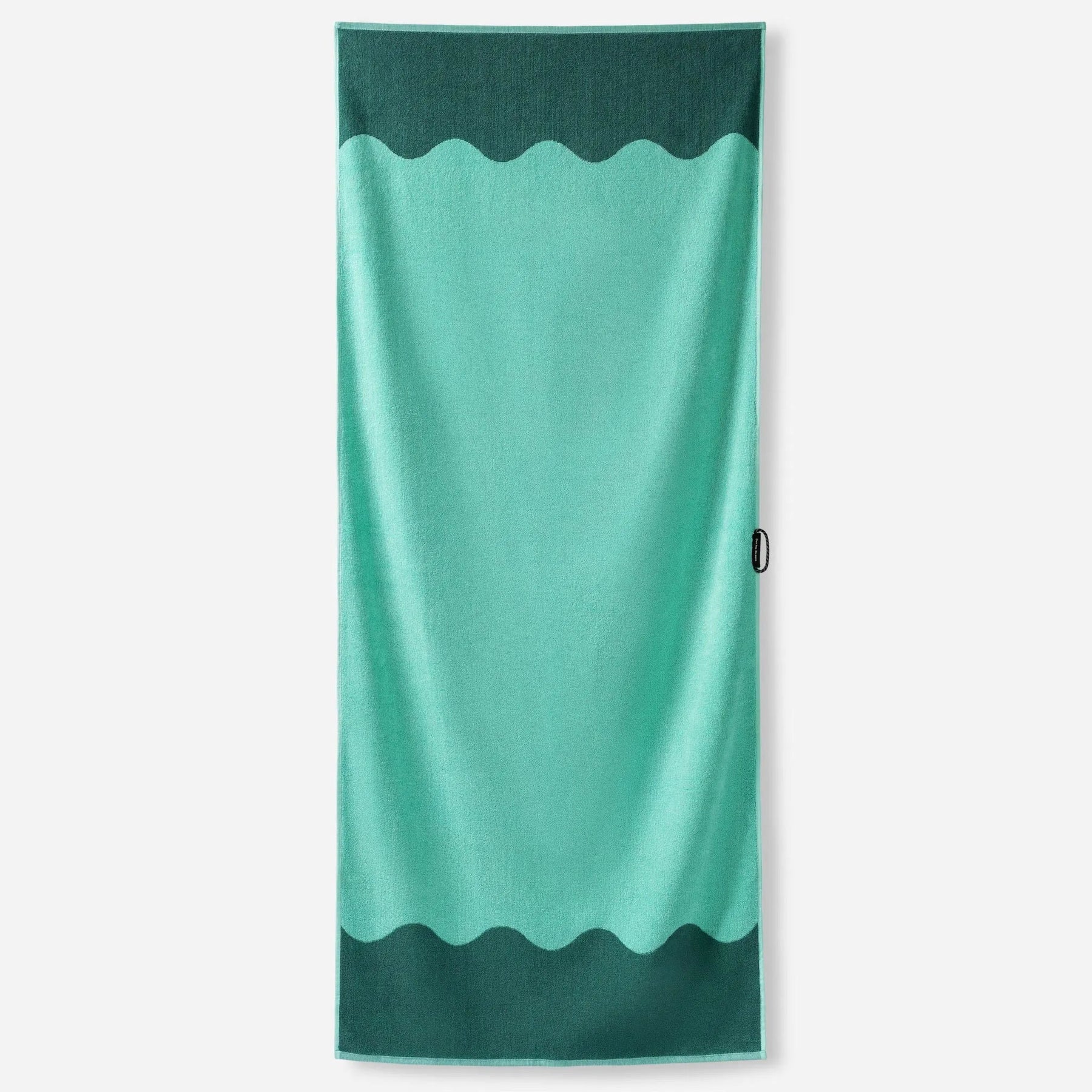 Organic Beach Towel: Lounge Teal Ocean Nomadix