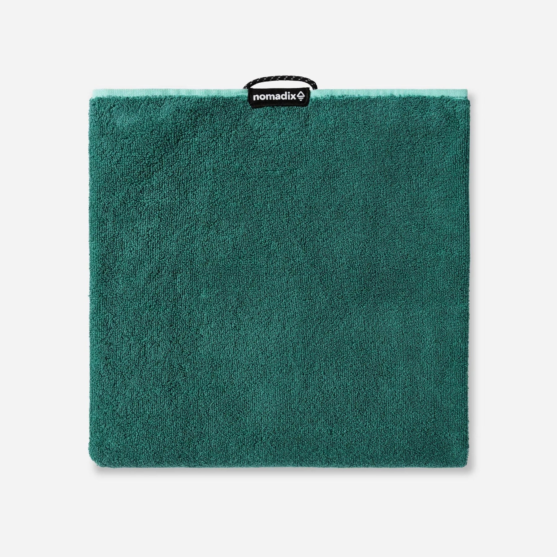 Organic Beach Towel: Lounge Teal Ocean Nomadix
