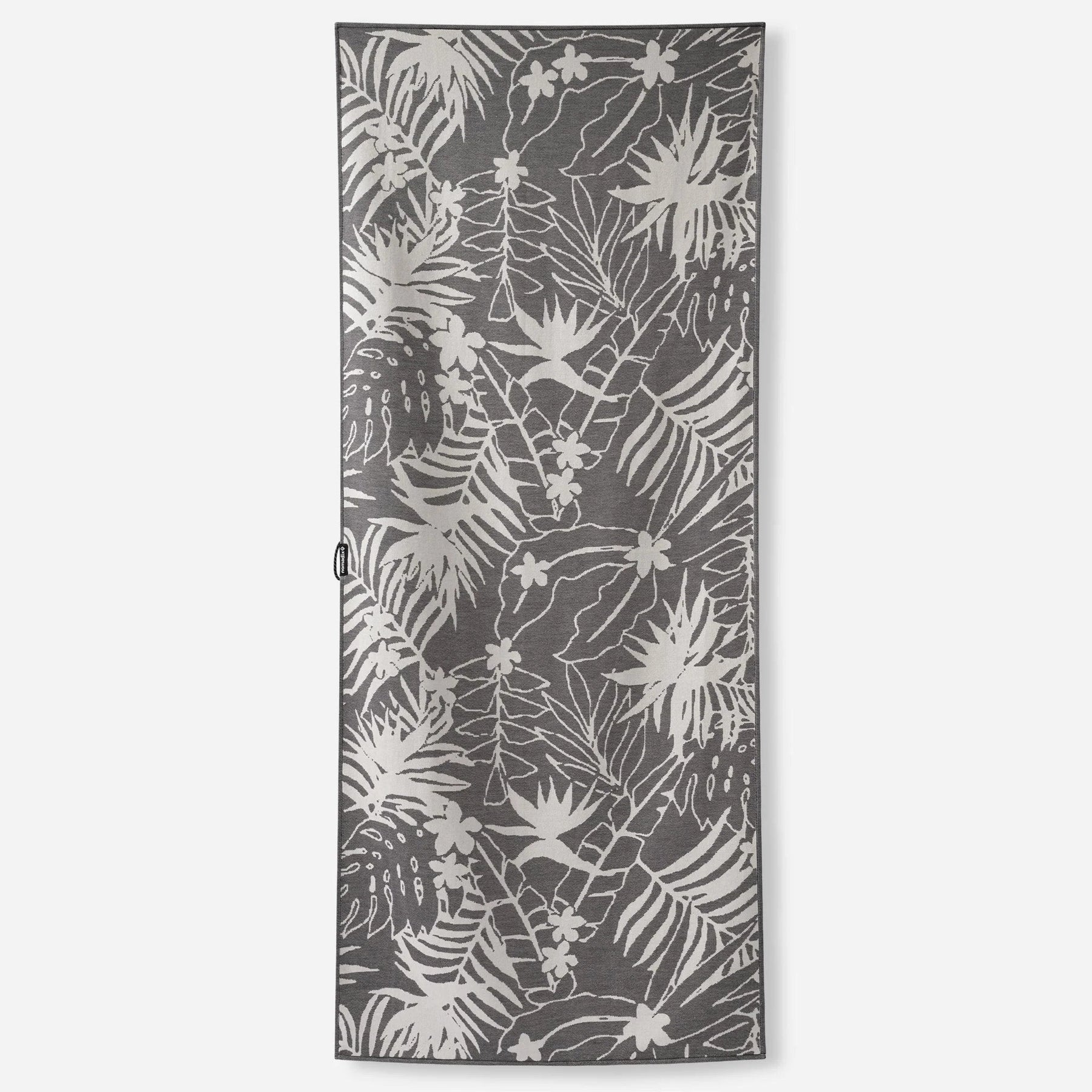 Organic Travel Towel: Retro Palms Black Nomadix
