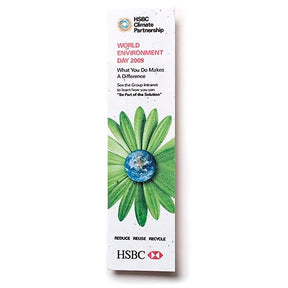 Custom Seed Paper Bookmark