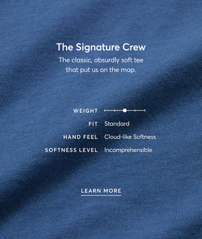 Custom Marine Layer Men's Signature Crew - EarthHero Corporate Gifting and Custom Swag