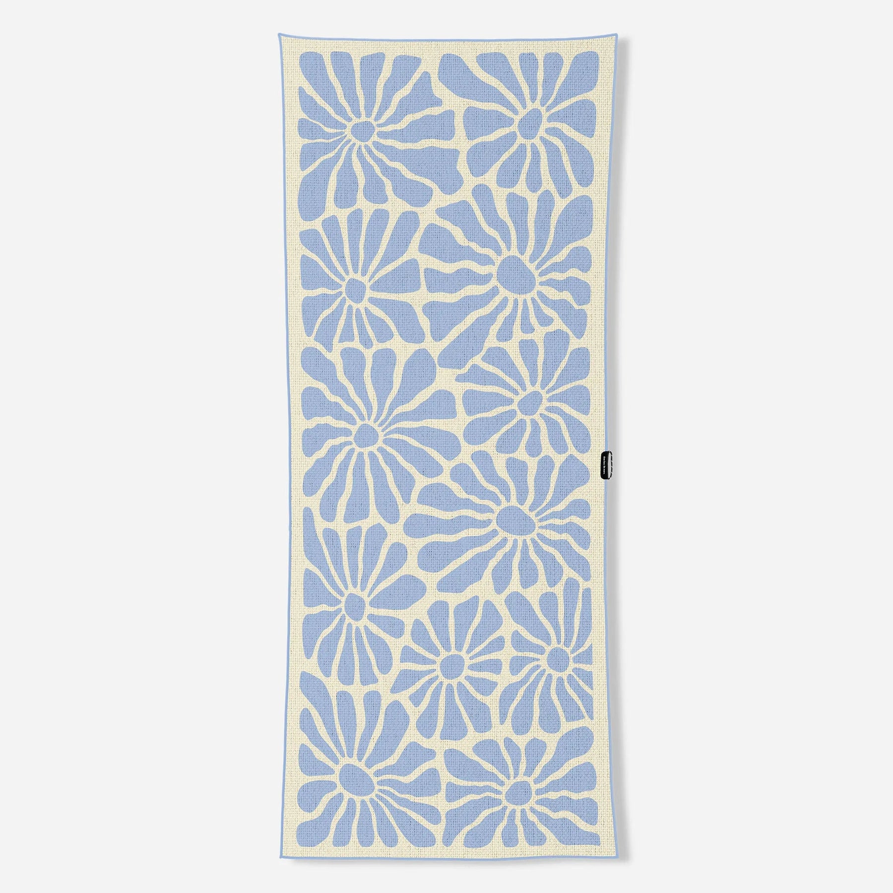 Organic Travel Towel: Lazy Daisy Coastal Blue Nomadix