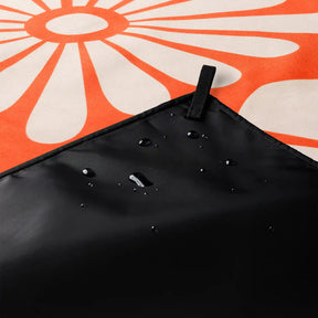 Festival Blanket: Big Flowers Expedition Orange Nomadix