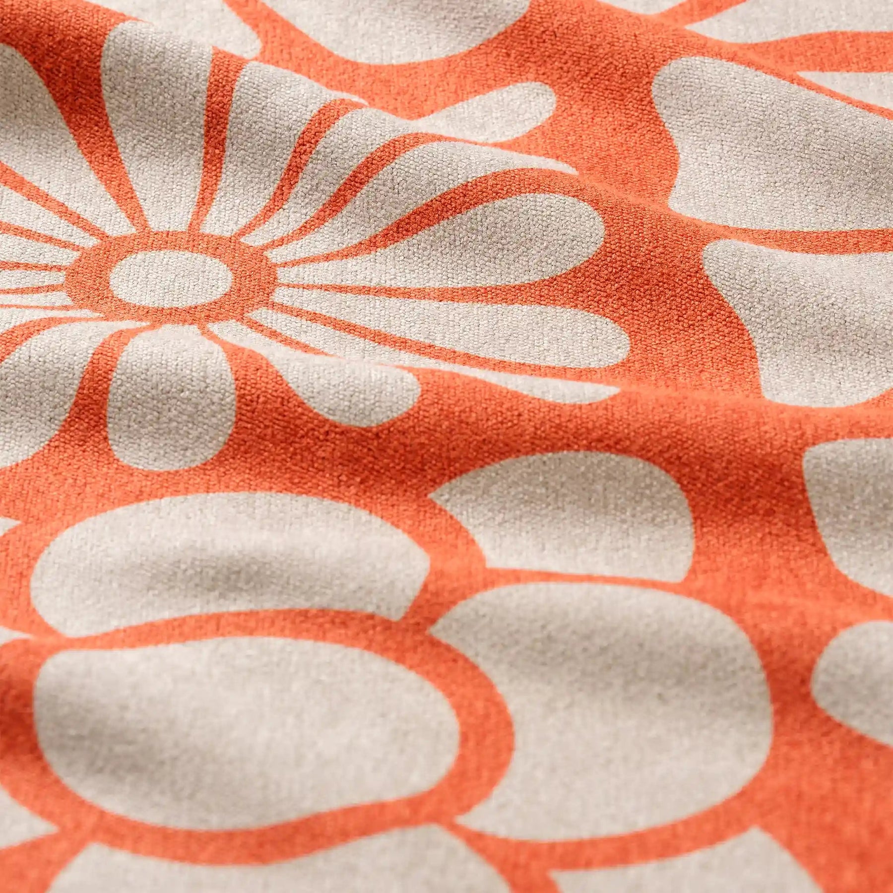 Hand Towel: Big Flowers Expedition Orange Nomadix