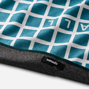 Pickleball Towel: Pickleball Net Teal Ocean Nomadix