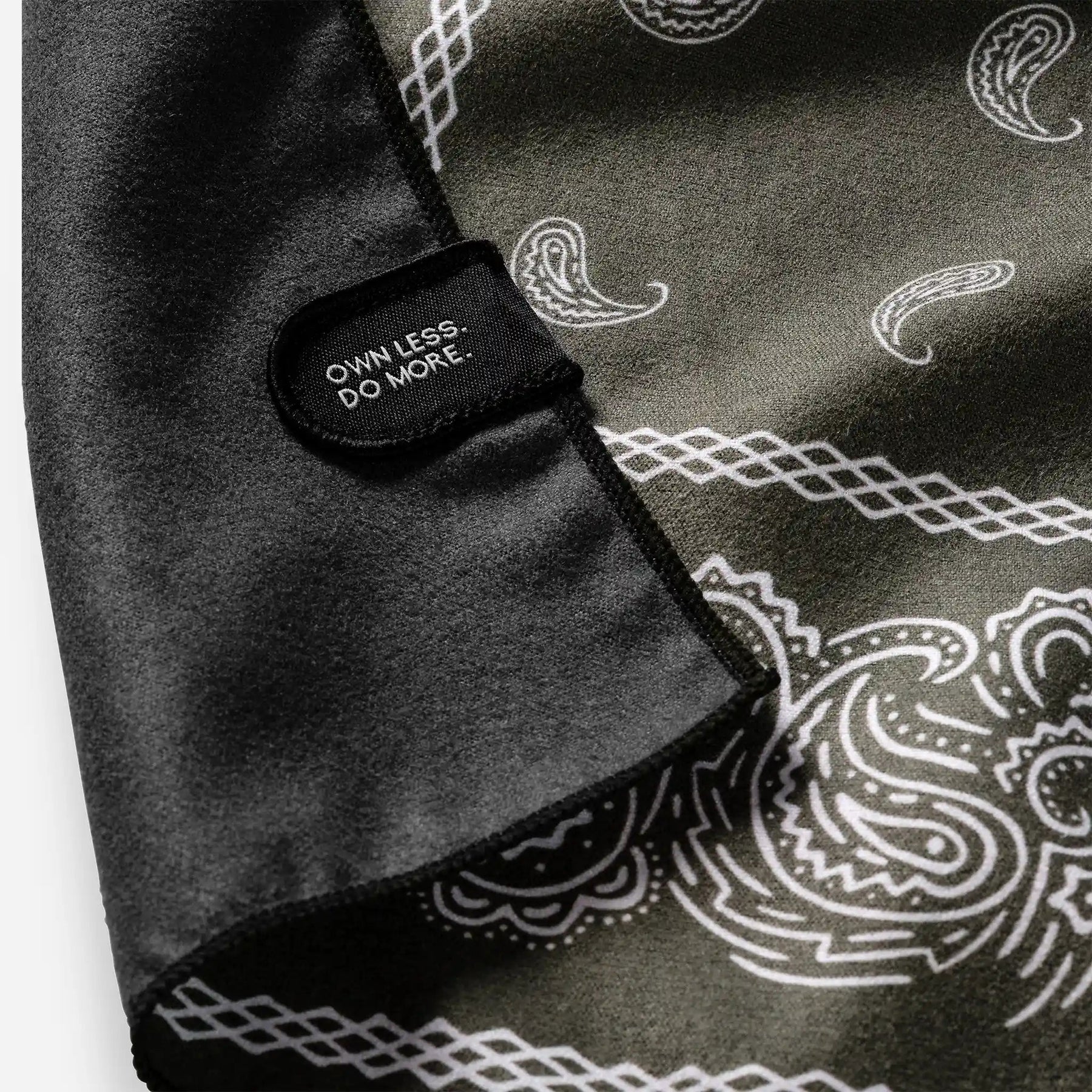 Bandana Towel: Paisley Forest Green Nomadix