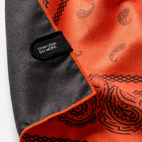 Bandana Towel: Paisley Expedition Orange Nomadix